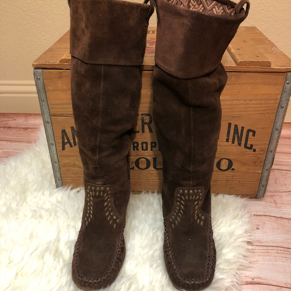 Sam Edelman slouchy Moccasin Boots